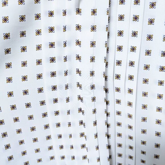 VINTAGE Bankers Club Mini Floral Pussybow Blouse - Picture 4 of 8